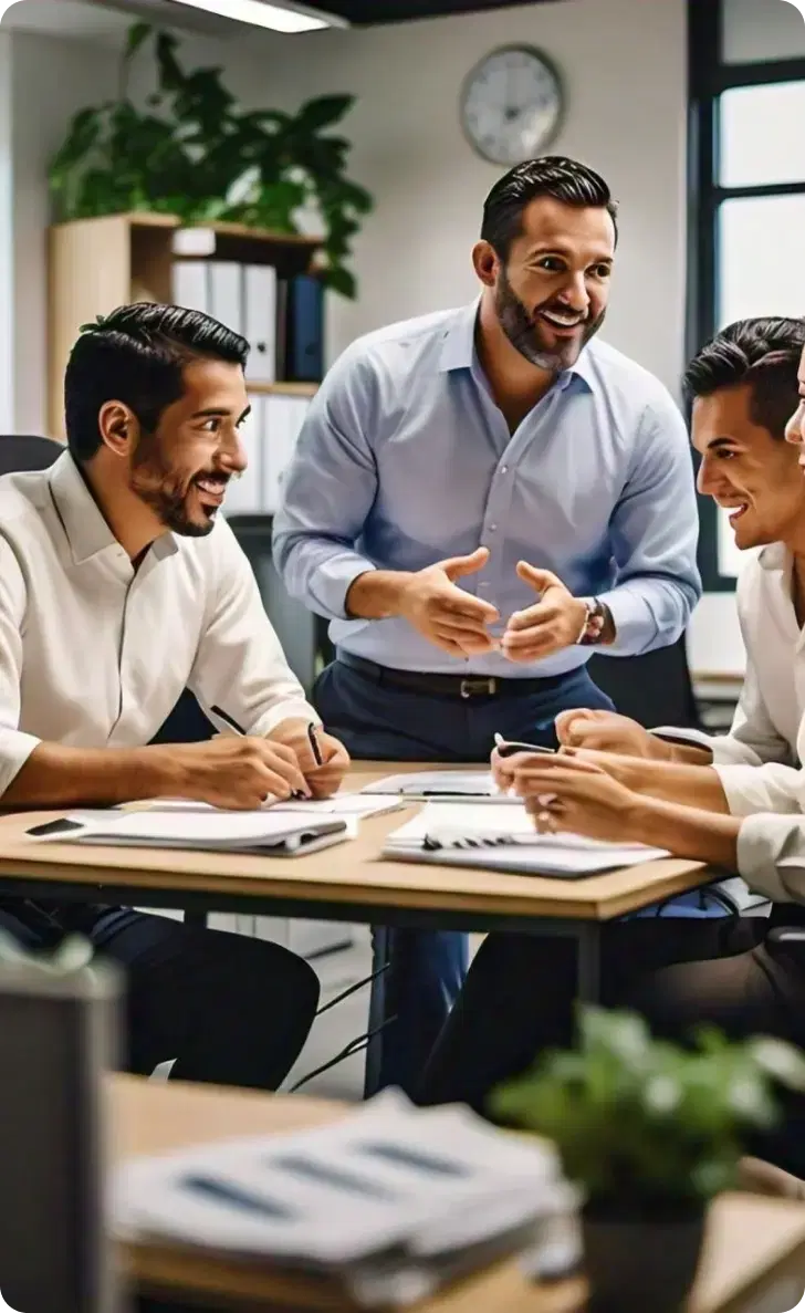 People working together